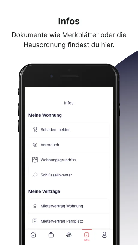 myBGF: Infos und Dokumente