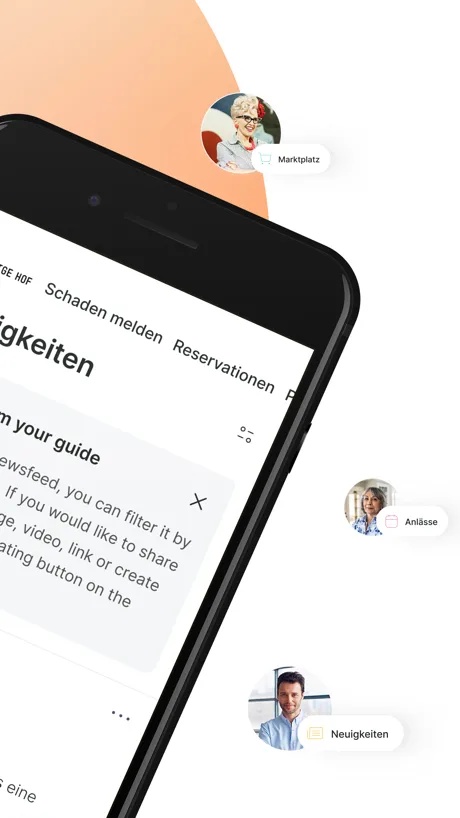 Sunnige Hof: Newsfeed